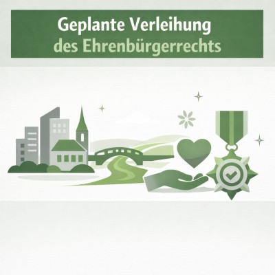 Ehrenbürgerrecht für Waltraud Steinle vorgeschlagen